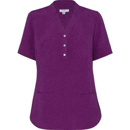 NNT CAT9XP Silvi Spot Print Short Sleeve Tunic