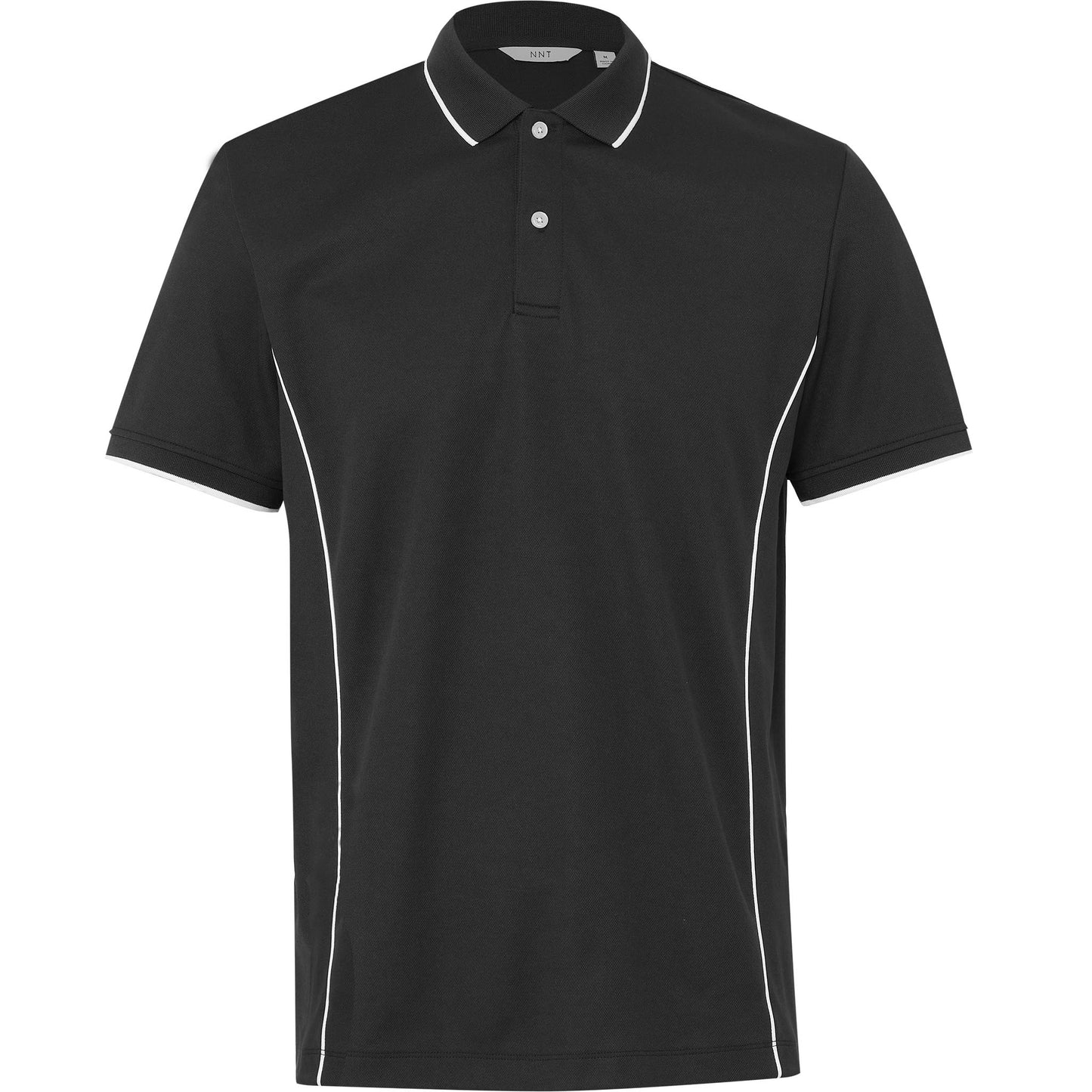 NNT CATJA2 Antibacterial Polyface Short Sleeve Tipped Polo