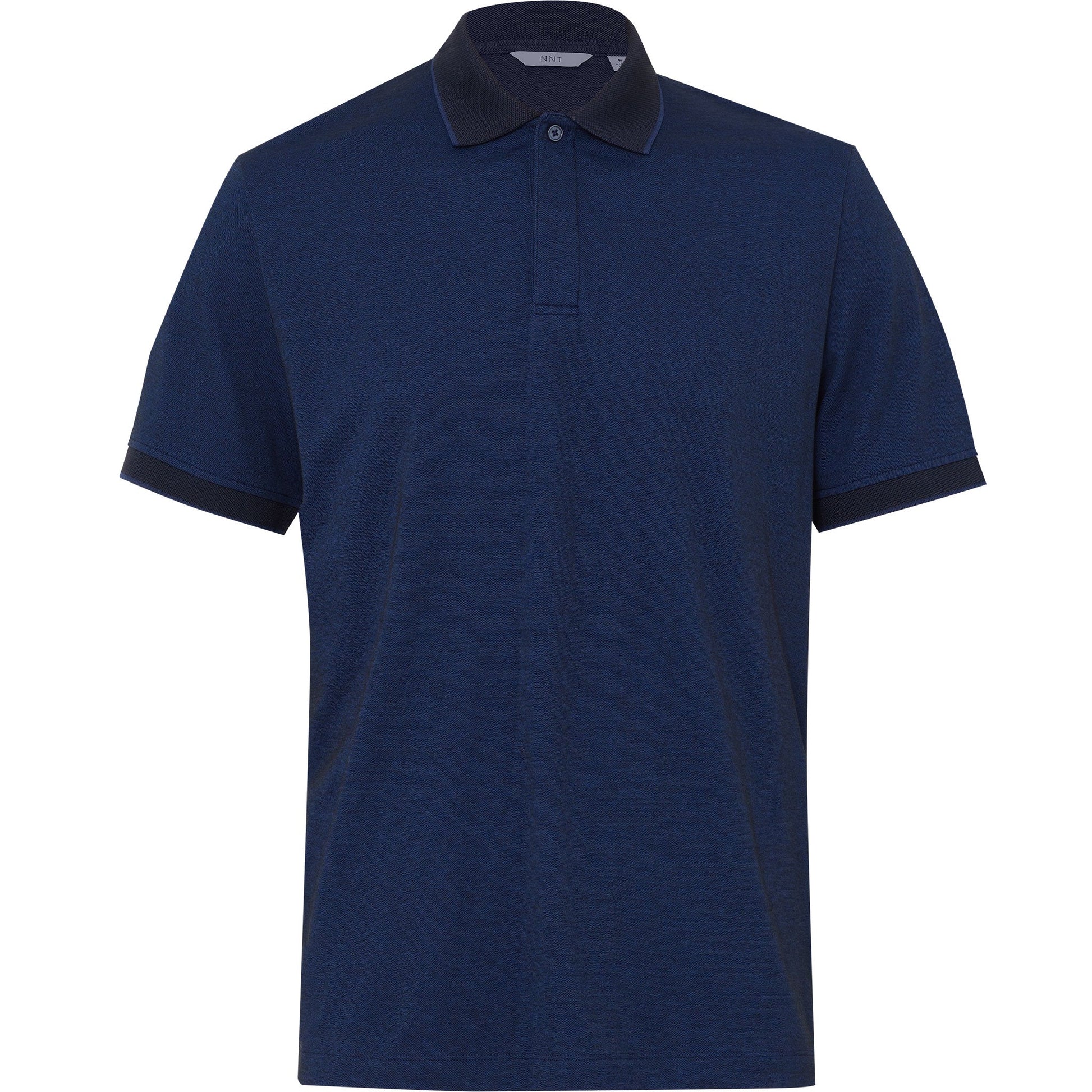 NNT CATJA4 Textured Cotton Poly Short Sleeve Polo