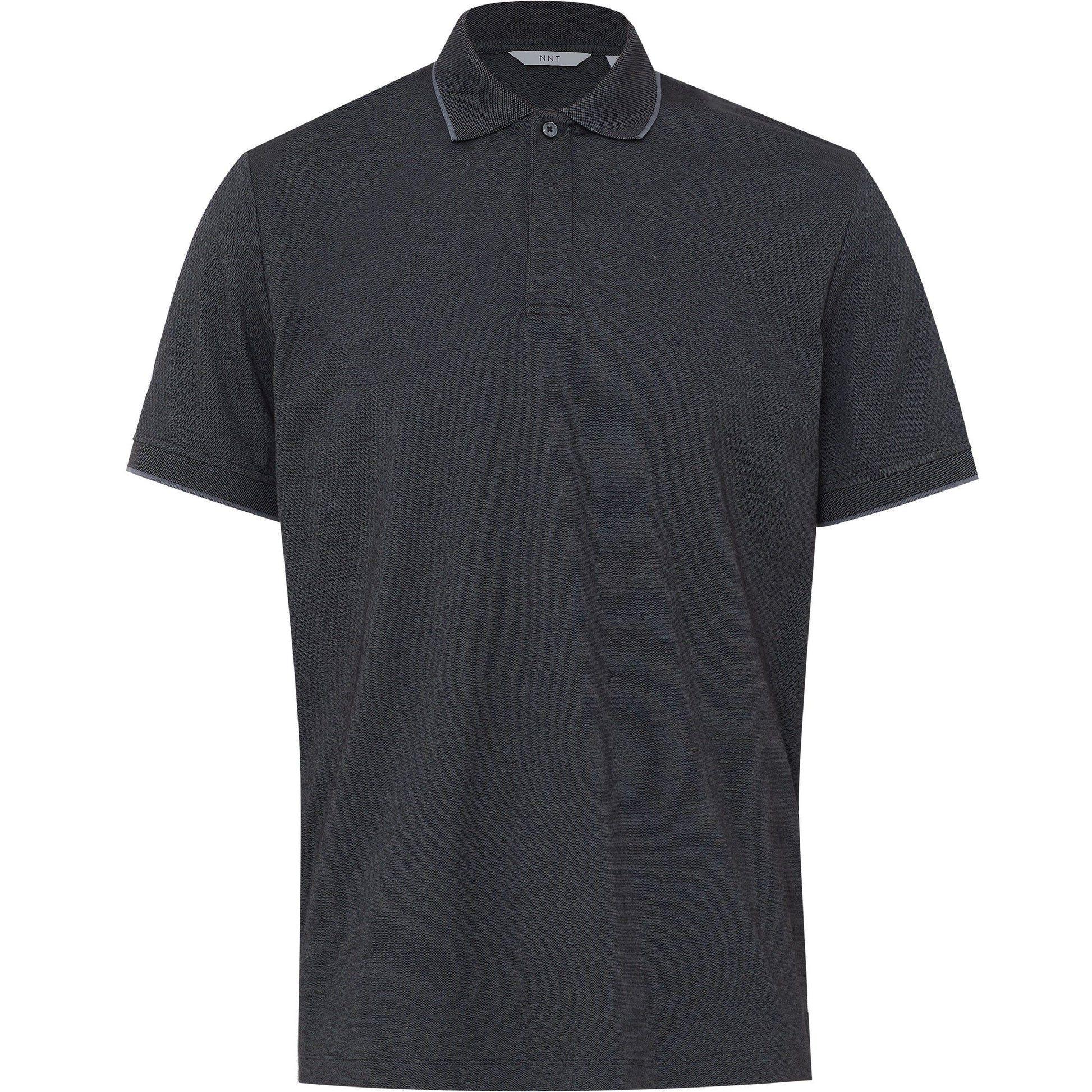 NNT CATJA4 Textured Cotton Poly Short Sleeve Polo