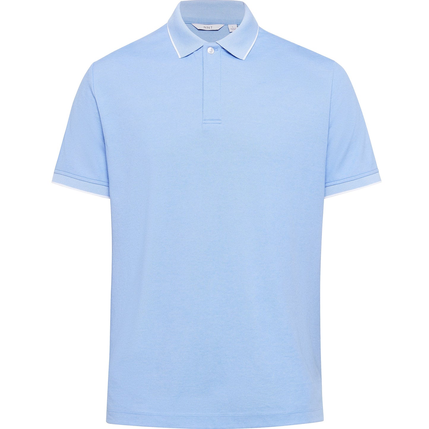 NNT CATJA4 Textured Cotton Poly Short Sleeve Polo