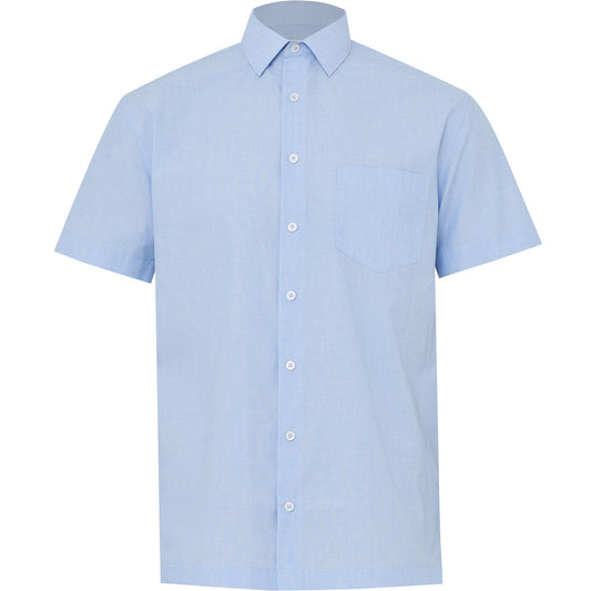 NNT CATJB7 Poly Cotton End On End Short Sleeve Shirt
