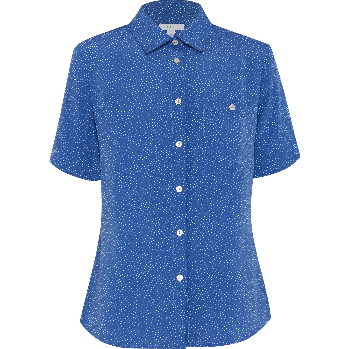 NNT CATU7H Silvi Spot Print Short Sleeve Shirt