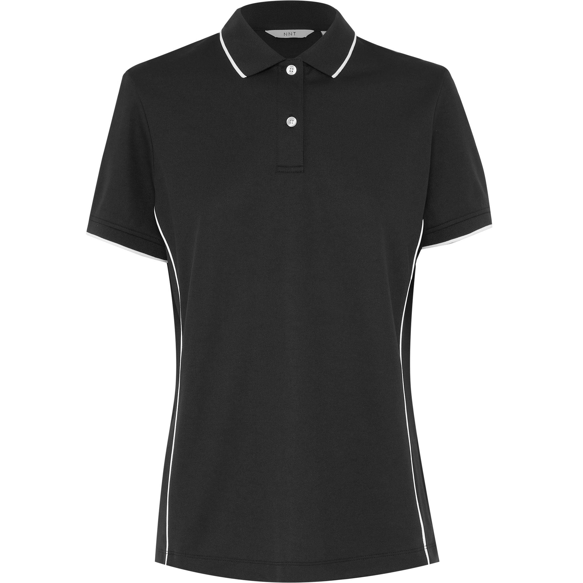 NNT CATUF7 Antibacterial Polyface Short Sleeve Tipped Polo