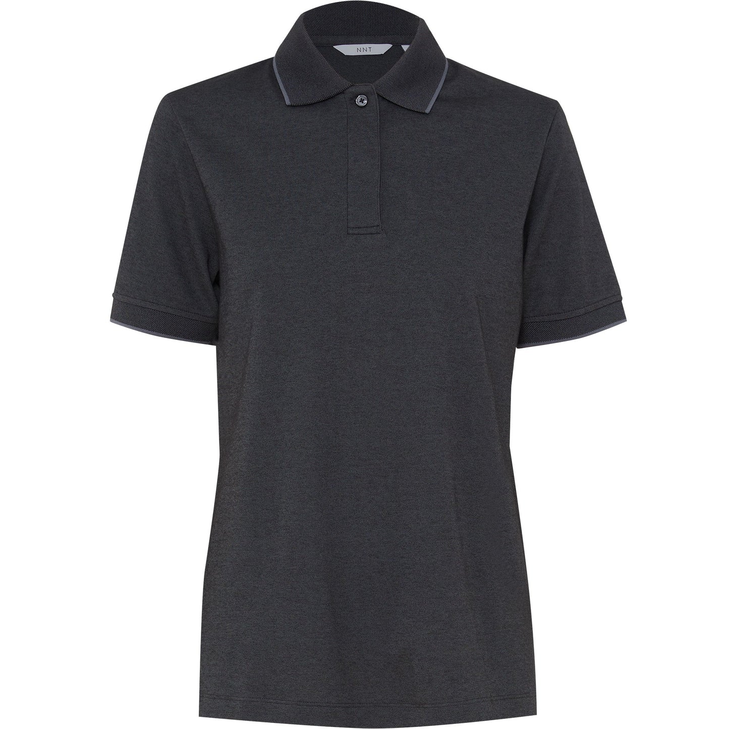NNT CATUF9 Textured Cotton Poly Short Sleeve Polo