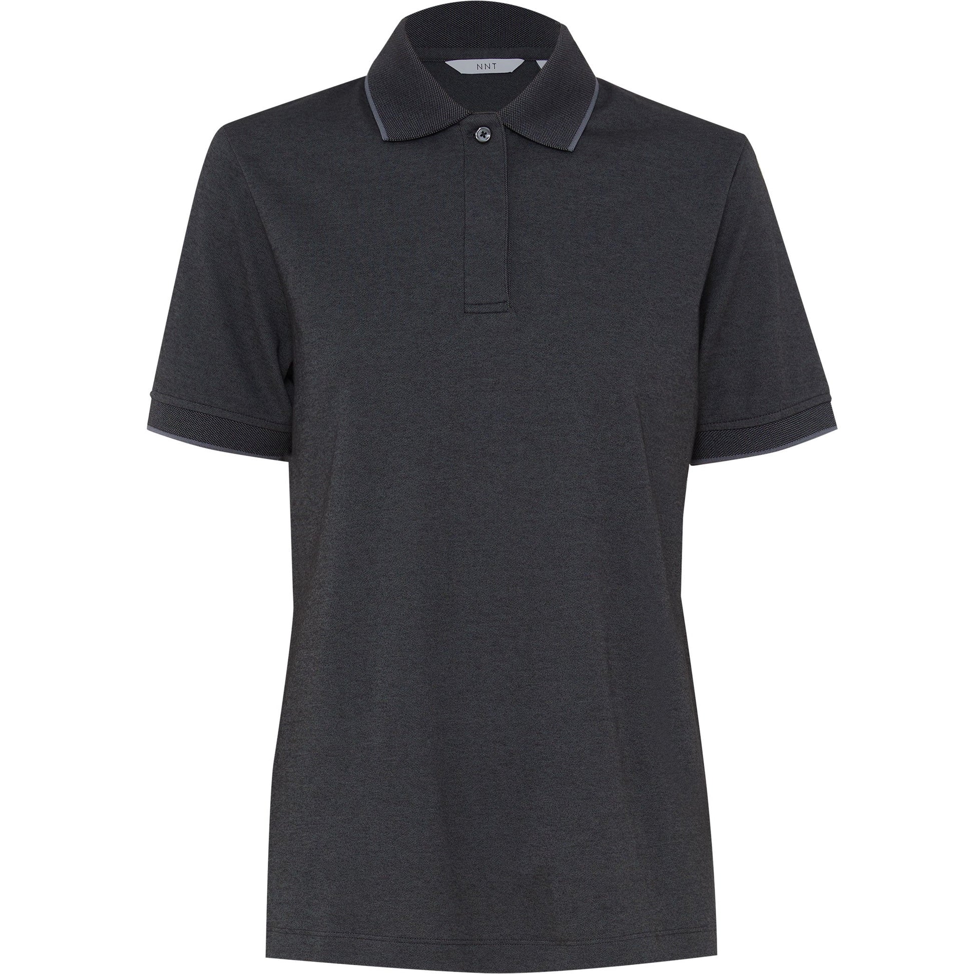 NNT CATUF9 Textured Cotton Poly Short Sleeve Polo