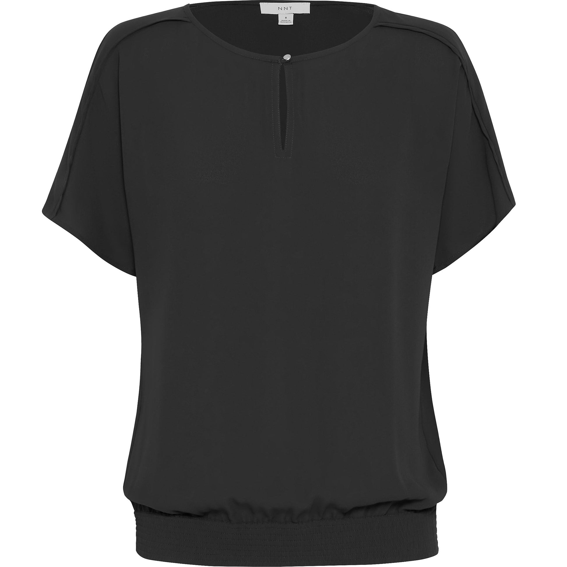 NNT CATUQT Georgie Short Sleeve Rib Hem Top