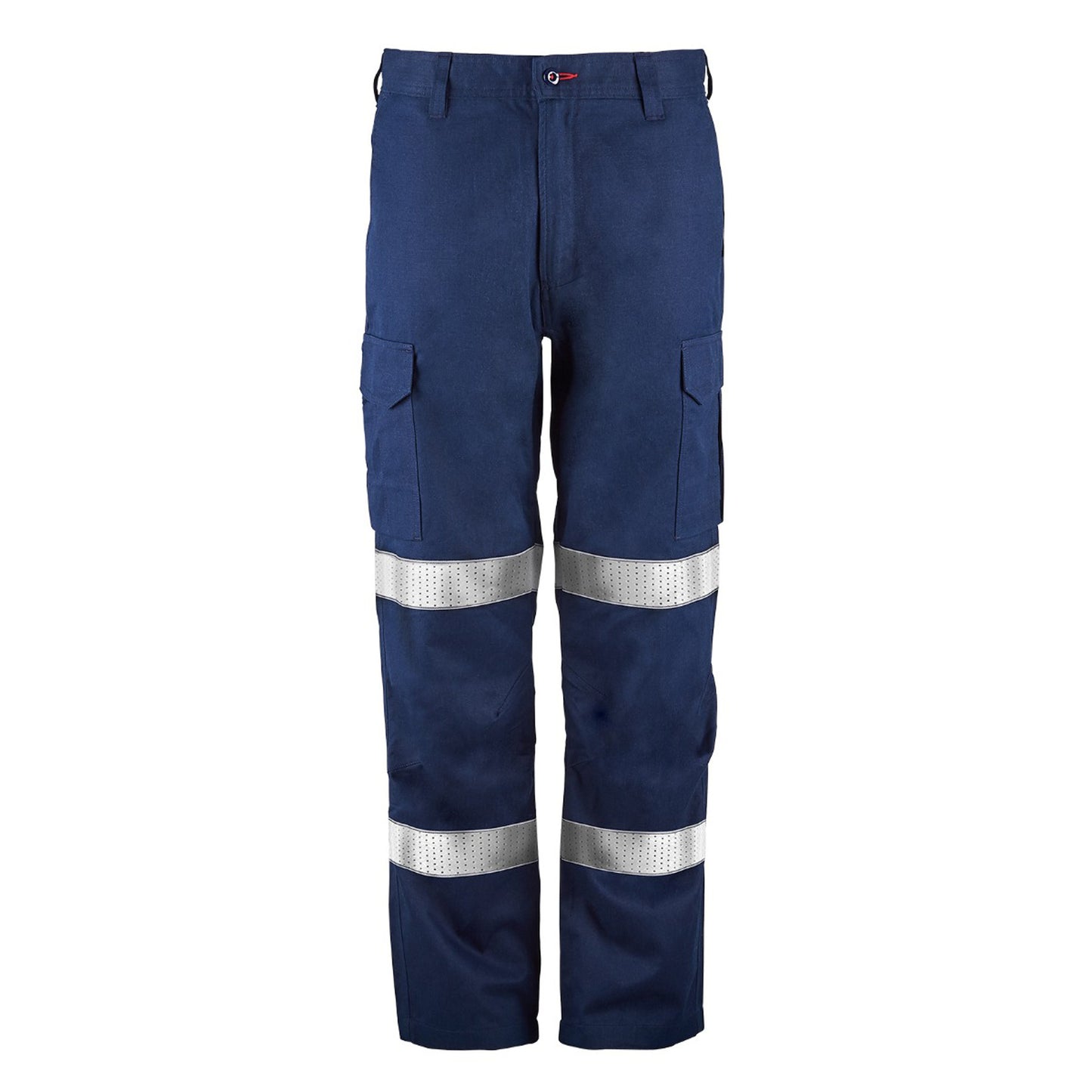 Flamebuster FPV029 Mens HRC2 Inherent Reflective Cargo Trouser With Bio-Motion in Navy