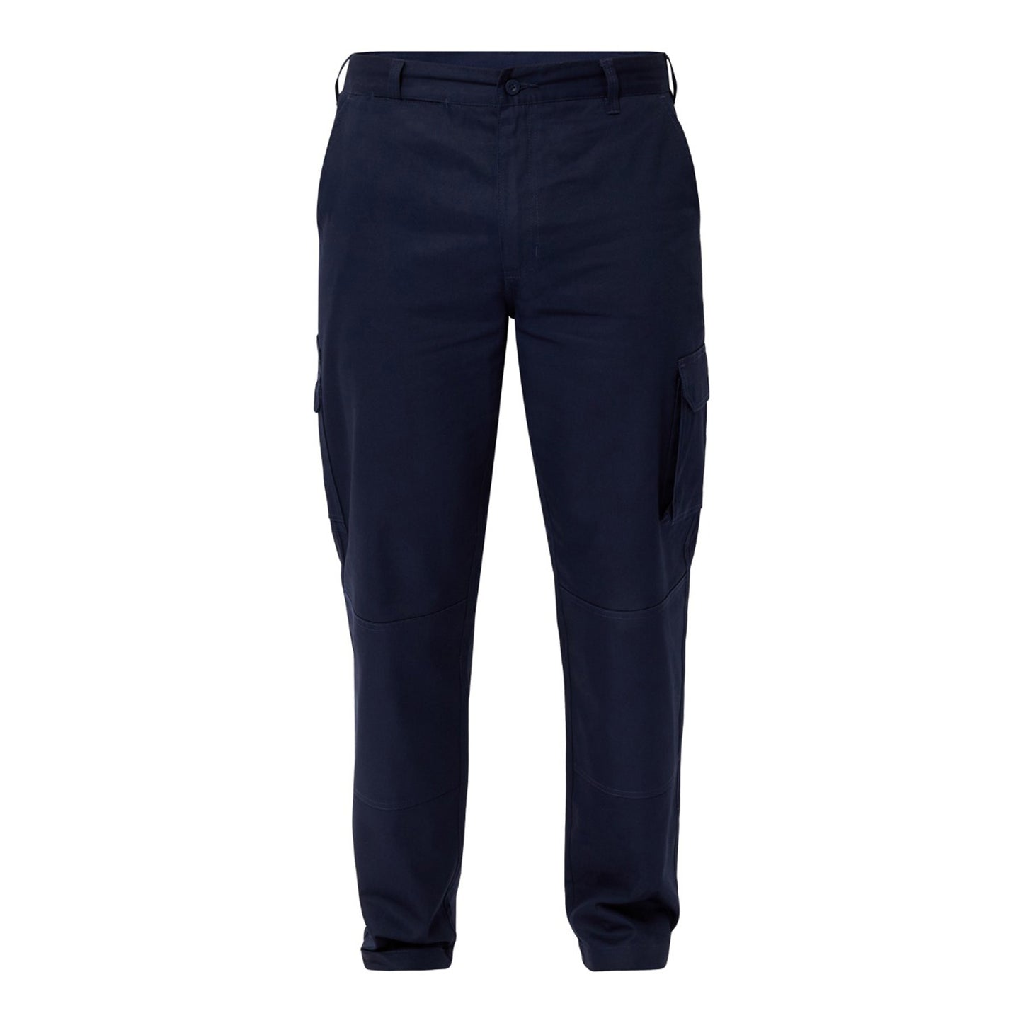 Workcraft WP4014 Mens Mid-Weight Cargo Cotton Drill Trouser in Navy