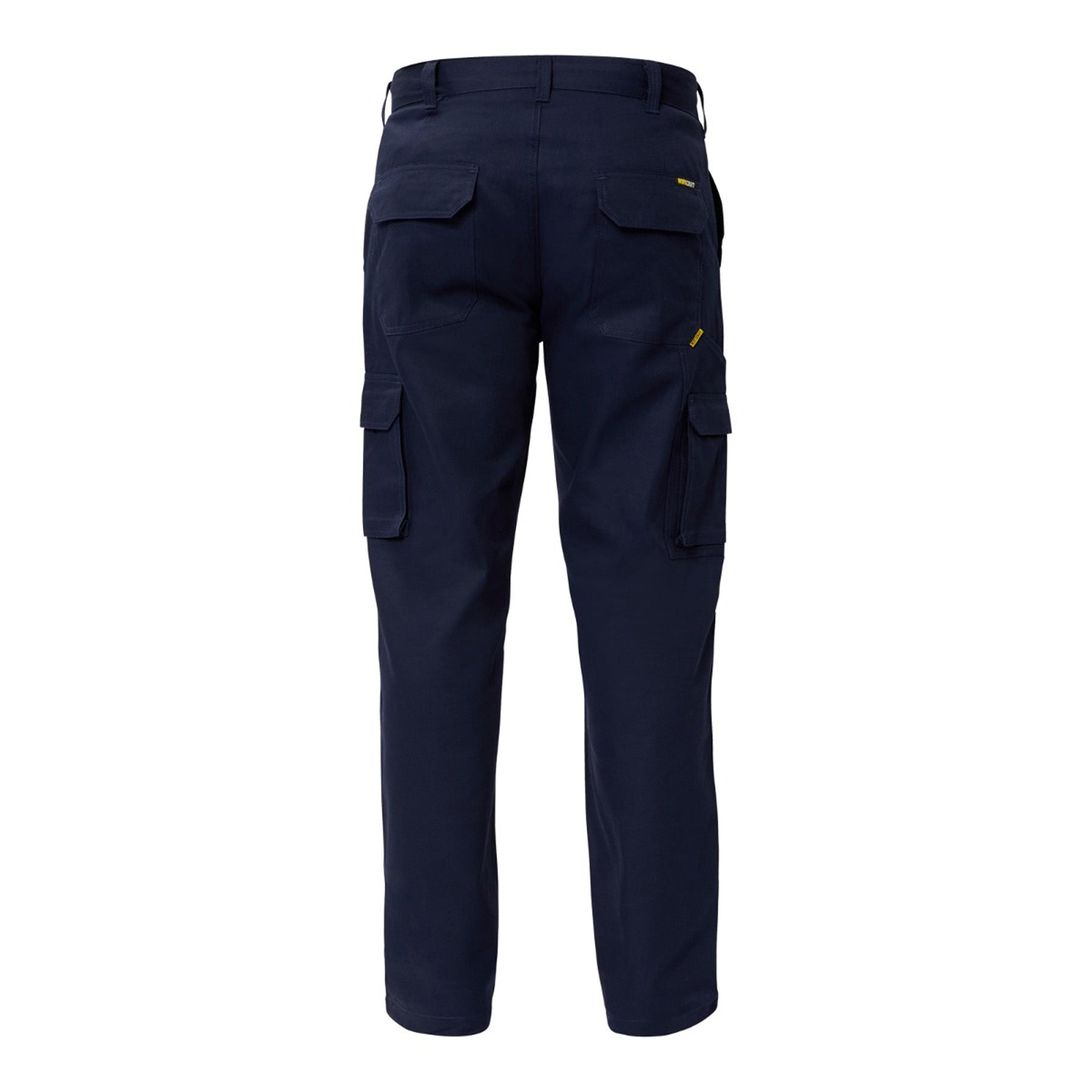 Workcraft WP4014 Mens Mid-Weight Cargo Cotton Drill Trouser in Navy