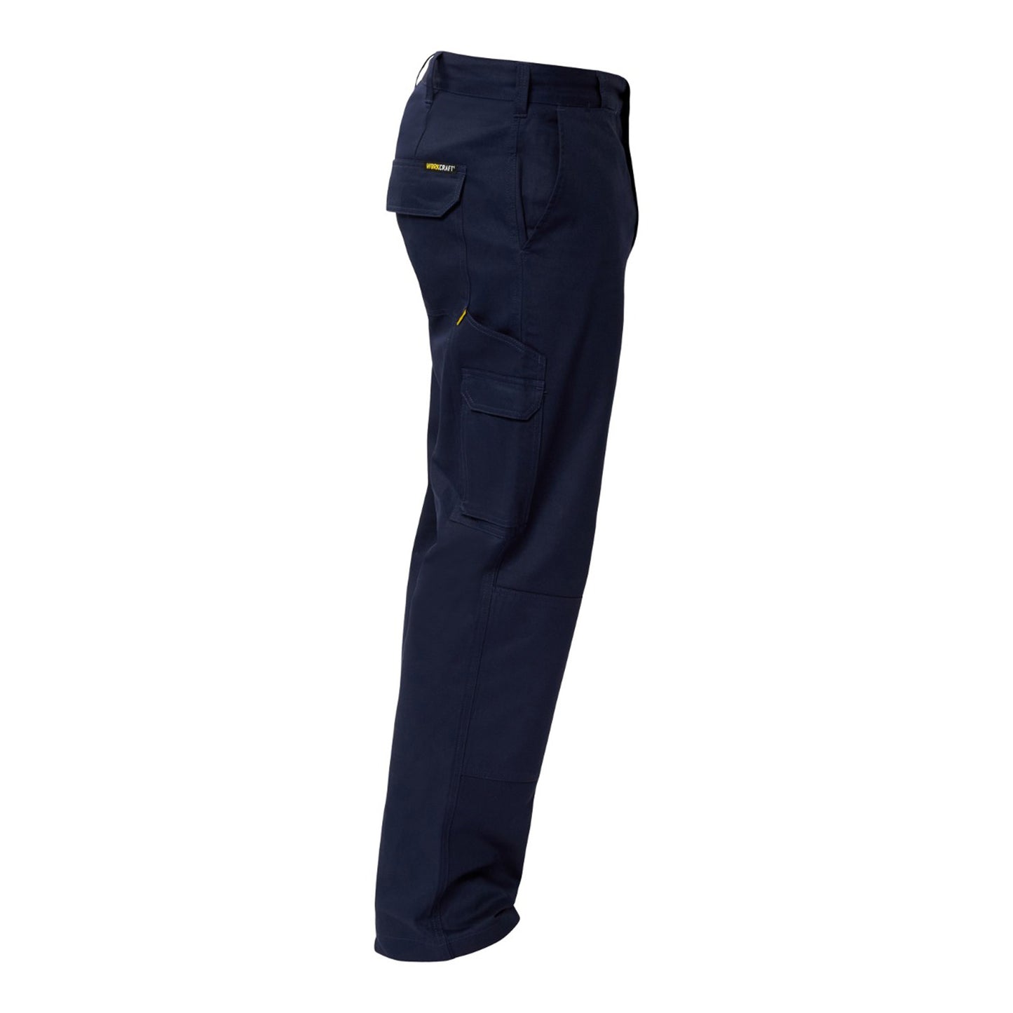 Workcraft WP4014 Mens Mid-Weight Cargo Cotton Drill Trouser in Navy