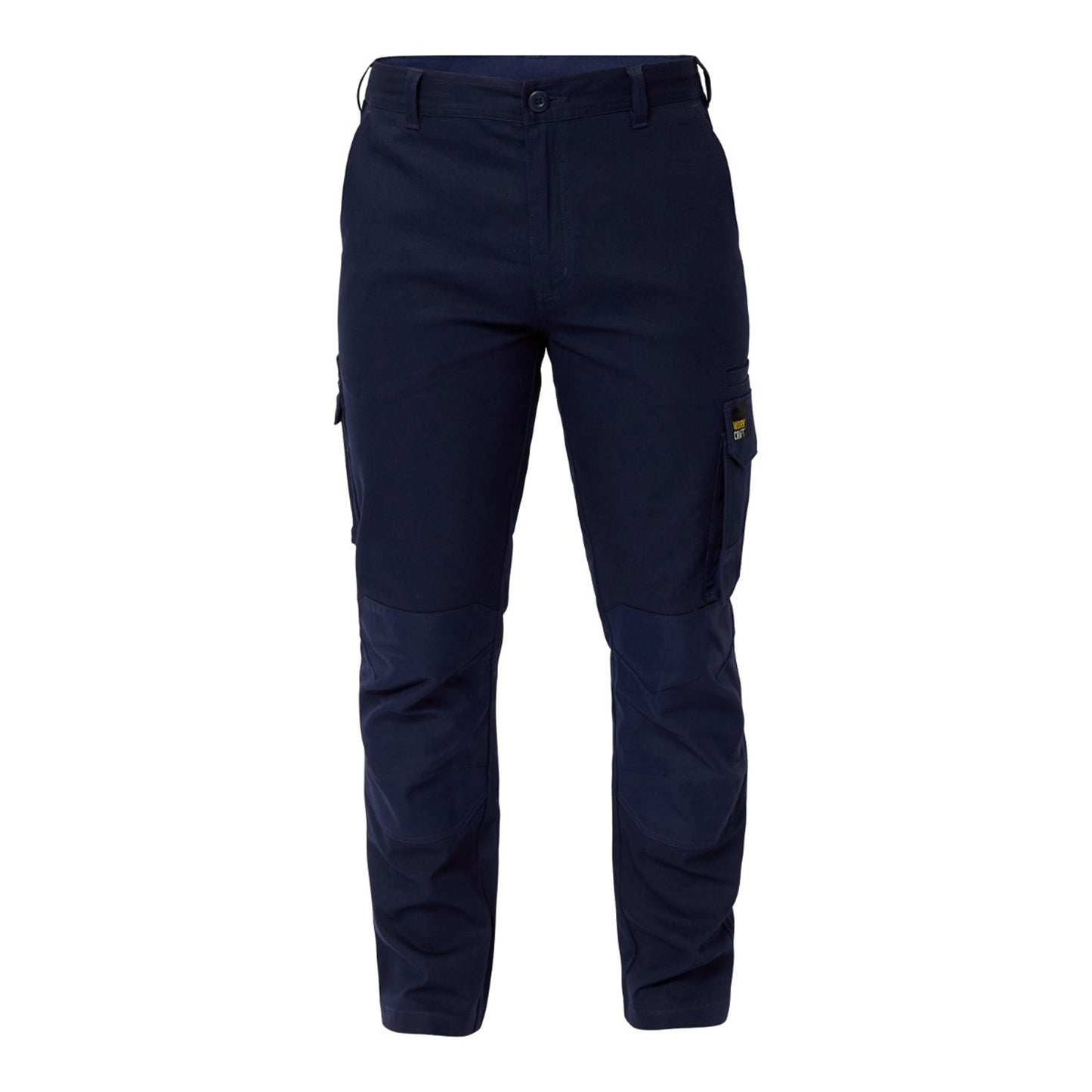 Workcraft WP4020 Mens Stretch Cargo Pants in Navy
