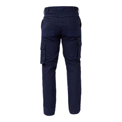 Workcraft WP4020 Mens Stretch Cargo Pants in Navy