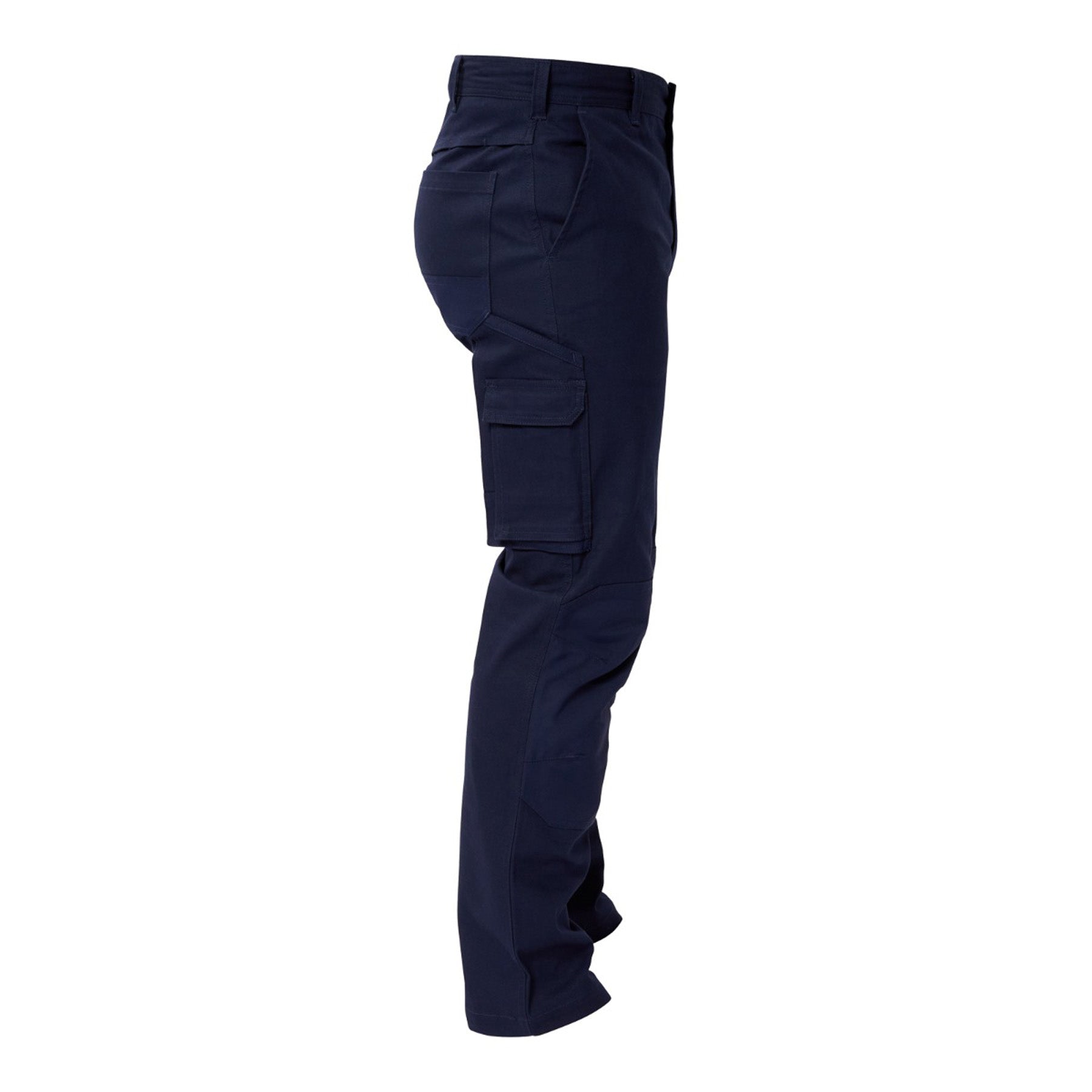 Workcraft WP4020 Mens Stretch Cargo Pants in Navy