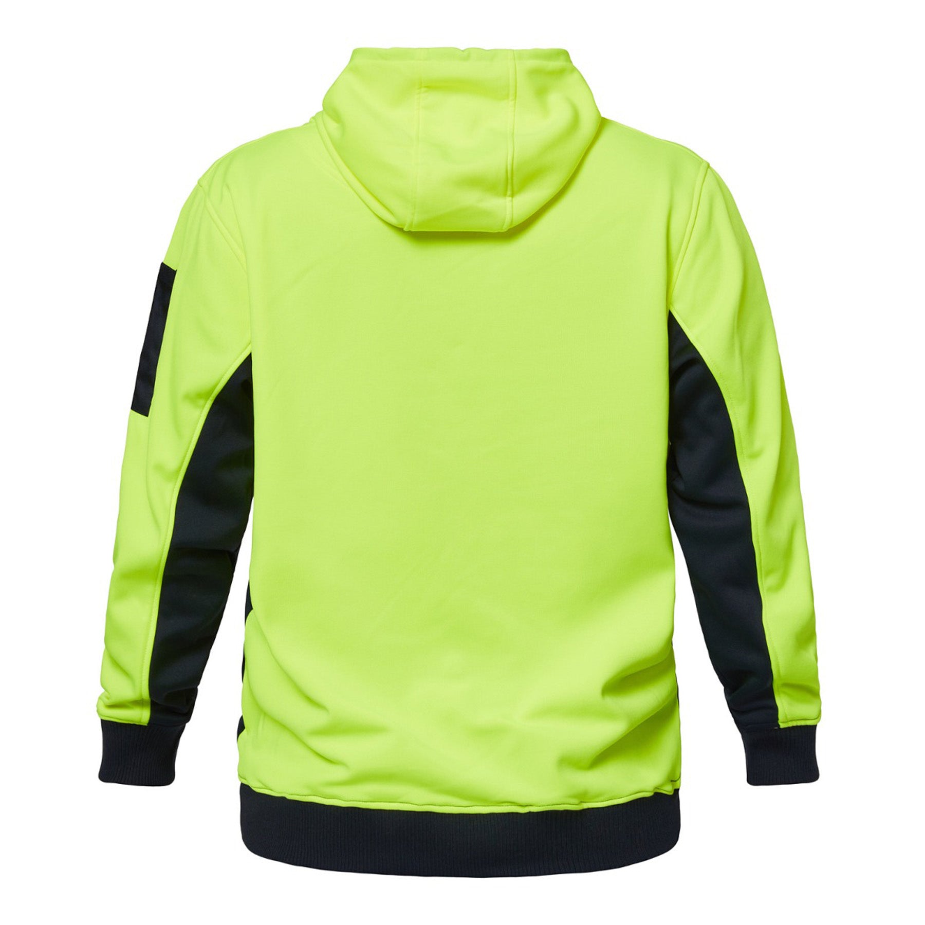 Workcraft WT8010 Hi Vis Hoodie in Yellow/Navy
