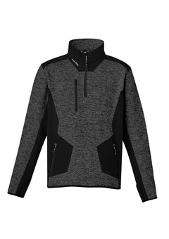 Unisex Streetworx Reinforced Knit 1/4 Zip Pullover