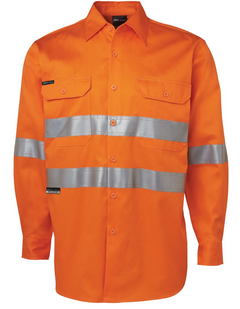 Long Sleeve Work 190g Shirt With Tape