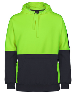 Hi Vis 330g Pull Over Hoodie