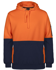 Hi Vis 330g Pull Over Hoodie