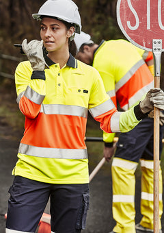 Unisex Hi Vis Bio Motion Taped Polo