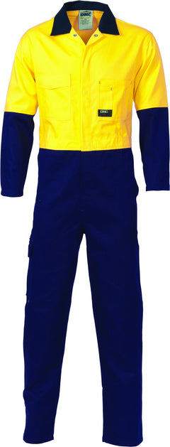 HiVis Two Tone Cotton Overall