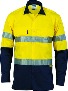 3 Way Cool Breeze Long Sleeve Shirt With Taped Gusset Sleeve, 3M R/Tape
