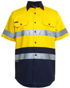 Hi Vis Short Sleeve (D+N) 190g Shirt