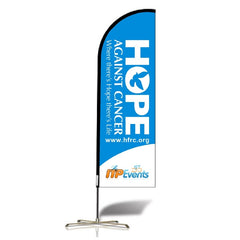 Double Sided Tear Drop/Wing Banner