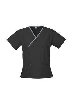 Ladies Crossover Scrub Top