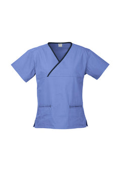 Ladies Crossover Scrub Top