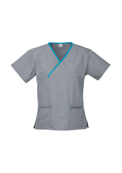 Ladies Crossover Scrub Top
