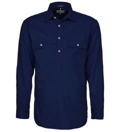 Men's Pilbara Closed Front Long Sleeve Shirt