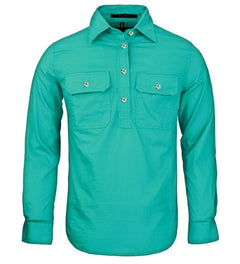Women's Pilbara Closed Front Long Sleeve Shirt