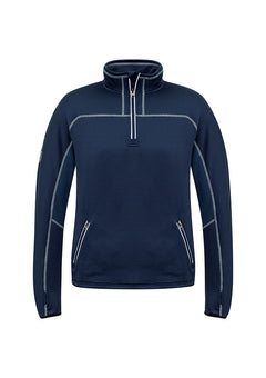 NEW Streetworx Unisex Stretch Micro Fleece 1/4 Zip - Navy