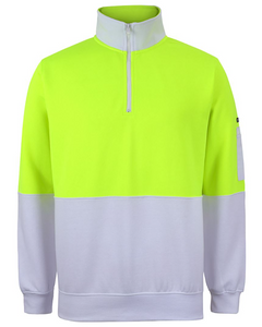 Hi Vis 1/2 Zip Fleecy