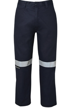 Mercerised Work Trouser With Reflective Tape