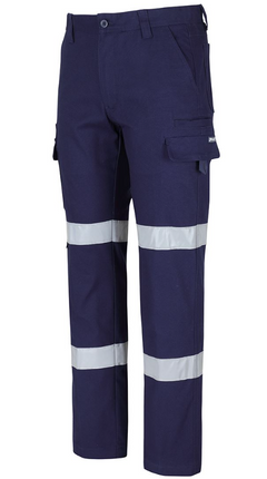 Multi Pocket Stretch Canvas Pant With (D+N) Tape