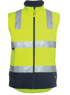 Hi Vis (D+N) Softshell Vest