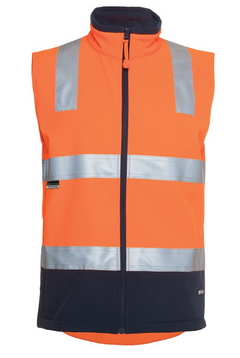 Hi Vis (D+N) Softshell Vest