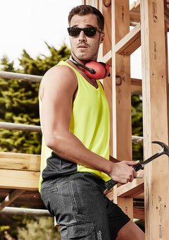 Unisex Hi Vis Squad Singlet