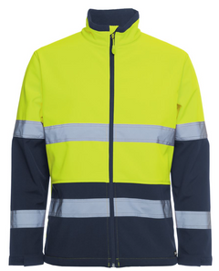 Hi Vis (D+N) Water Resistant Softshell Jacket